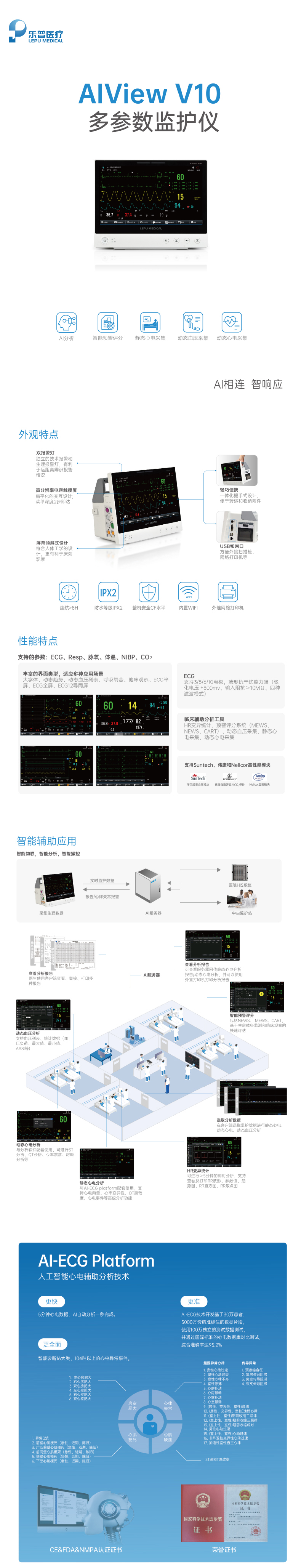 多参数监护仪