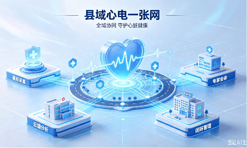 破解基层诊断难、人才缺:乐普云智心电一张网如何实现“秒级预警、分钟级诊断”?