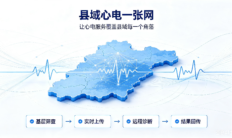 区域分级诊疗背景下,心电共享中心如何构建“AI+硬件+服务”闭环?